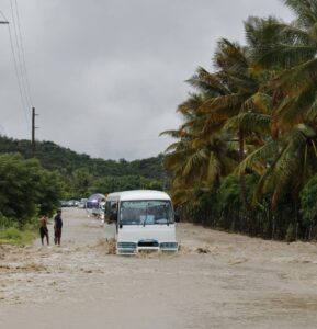 Tragické a smutné dny pro Dominikánskou republiku po ničivých deštích způsobených tropickou bouřkou PCT 22